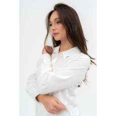 BUDMIL karcsúsított blúz Női M fehér 20770070-001251-0399