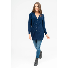 BUDMIL Kötött kardigán Női XS s.kék