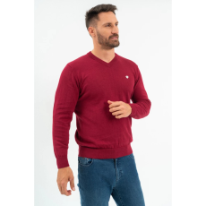 BUDMIL Kötött pulóver Férfi L piros 20050829-002252-0499