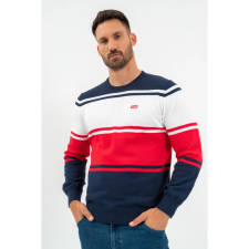 BUDMIL Kötött pulóver Férfi L s.kék-fehér 20050831-001252-0499 férfi pulóver, kardigán