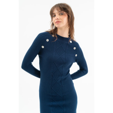 BUDMIL Kötött ruha Női XS s.kék 20650038-002252-0199 női ruha