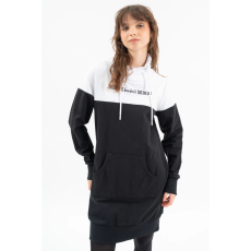 BUDMIL Magasnyakú szabadidőruha Női S fekete-fehér 20650040-002252-0299