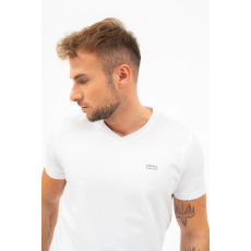 BUDMIL modern fit póló Férfi L fehér 20300449-001251-0499