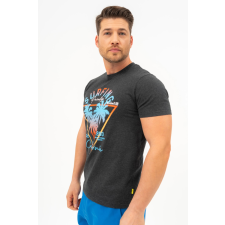 BUDMIL modern fit póló Férfi L szürke melanzs 20300445-004251-0499 férfi póló