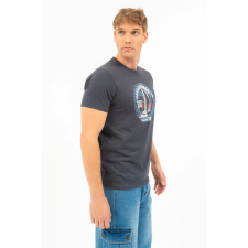 BUDMIL modern fit póló Férfi S s.kék-melír 20300445-003251-0299 férfi póló
