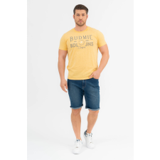 BUDMIL modern fit póló Férfi S sárga férfi póló