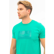 BUDMIL modern fit póló Férfi XXL zöld 20300443-005251-0699 férfi póló