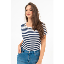 BUDMIL Női Gyöngyökkel Díszített Karcsúsított Póló 20331154-001 női póló