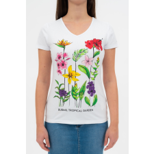 BUDMIL , Női póló25, ABIGAIL, Fehér, 2XL női póló