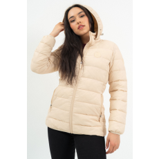 BUDMIL női steppelt dzseki, ANJELITA25, Bézs, 2XL