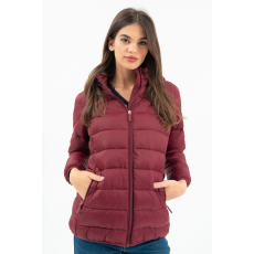 BUDMIL női steppelt dzseki, ANJELITA25, Bordó, 2XL