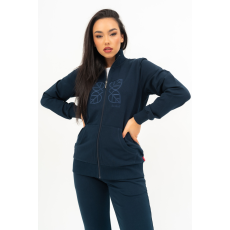 BUDMIL , Női szabadidőfelső25, ADONICA, Kék, 3XL