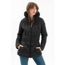 BUDMIL női téli kabát, ARMANDA25, Fekete, M női dzseki, kabát