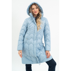 BUDMIL női téli kabát, ARMANDA25, Világoskék, 3XL