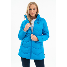 BUDMIL női téli kabát, HEATHER25, Kék, 3XL női dzseki, kabát