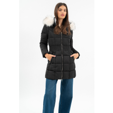 BUDMIL női téli kabát, ISABELLA25, Fekete, 2XL női dzseki, kabát