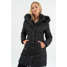 BUDMIL női téli kabát, JANICE25, Fekete, 2XL női dzseki, kabát