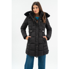 BUDMIL női téli kabát, WELLY, Fekete, XS női dzseki, kabát
