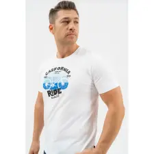 BUDMIL Póló Férfi L fehér 20300455-004261-0499 férfi póló