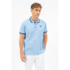 BUDMIL regular fit galléros póló Férfi M v.kék 20730263-001251-0399