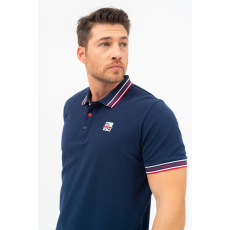 BUDMIL regular fit galléros póló Férfi XXL s.kék 20730263-002251-0699