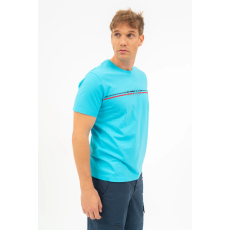 BUDMIL regular fit póló Férfi L kék 20300446-008251-0499