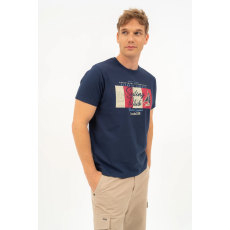BUDMIL regular fit póló Férfi S s.kék 20300446-013251-0299