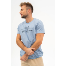 BUDMIL regular fit póló Férfi XL v.kék-melír 20300447-001251-0599 férfi póló