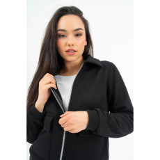 BUDMIL Rövid fazonú átmeneti dzseki Női L fekete 20110017-002252-0499