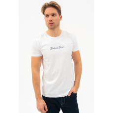 BUDMIL Slim fit póló Férfi XL fehér 20300440-001251-0599