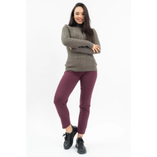 BUDMIL Szűk fazonú vászonnadrág Női M bordó 20630151-002252-0399 női nadrág