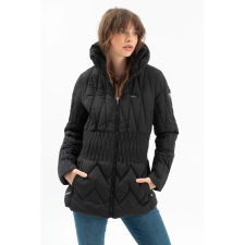 BUDMIL téli kabát Női XS fekete 20030550-002252-0199 női dzseki, kabát