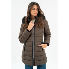 BUDMIL téli kabát Női XXL barna 20030554-002252-0699