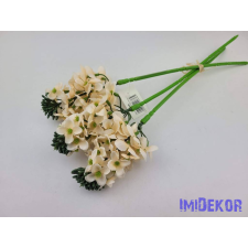 Bugás apró virágos köteg 38cm - Barack dekorációs kellék