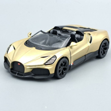 Bugatti Mistral kinsmart modell arany autópálya és játékautó