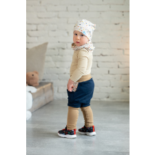  Buggyos nadrág, geometria, drapp babanadrág