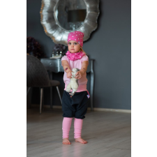  Buggyos nadrág, pöttyös, pink babanadrág