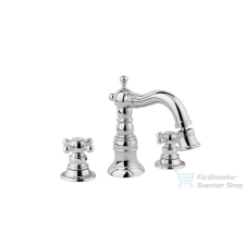 Bugnatese ARCADIA Álló 3 üléses bidet csaptelep leeresztővel króm színben 8325 csaptelep
