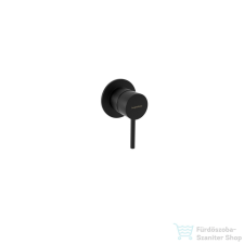 Bugnatese Kline falsík alatti kád /zuhany csaptelep belső egységgel,matt fekete 5730NE csaptelep