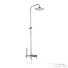 Bugnatese KLINE zuhanyrendszer 22,5 cm-es esőztetővel és zuhanyszettel,króm 5742CCR csaptelep