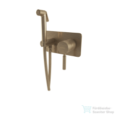 Bugnatese KOBUK Fali bidet csaptelep zuhanyszettel bronz színben 2266BR csaptelep