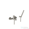 Bugnatese KOBUK Kádcsaptelep, zuhanyszettel, szálcsiszolt nikkel színben 2202NS
