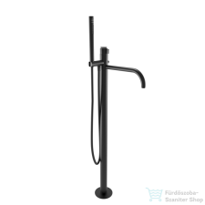 Bugnatese KOBUK Term.szabadon álló kádcsaptelep, fekete színben 2261NE csaptelep