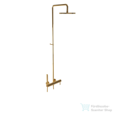 Bugnatese KOBUK zuhanyrendszer 20 cm-es fejzuhannyal,zuhanyszettel,arany 2242CDO csaptelep