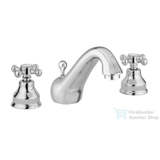 Bugnatese LADY Álló 3 üléses mosdó csaptelep, automata leeresztővel, króm 912CR csaptelep
