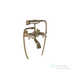 Bugnatese LADY kádtöltő csaptelep zuhanyszettel,Bronz 900BR csaptelep