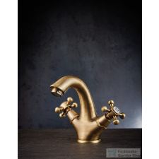 Bugnatese LADY mosdó csaptelep click-clack leeresztővel,Bronz 934SCBR csaptelep