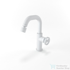 Bugnatese MILLENOVECINQUANTA bidé csaptelep click-clack leeresztővel,matt fehér 4623SCBI csaptelep