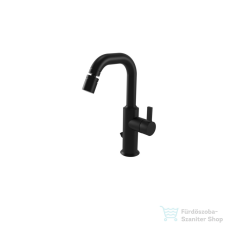 Bugnatese Orion bidet csaptelep automata leeresztővel,matt fekete 5623NE csaptelep
