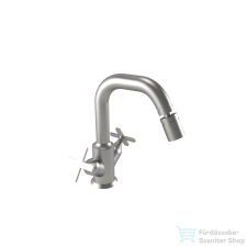 Bugnatese Orion bidet csaptelep leeresztővel,szálcsiszolt nikkel 5544NS csaptelep